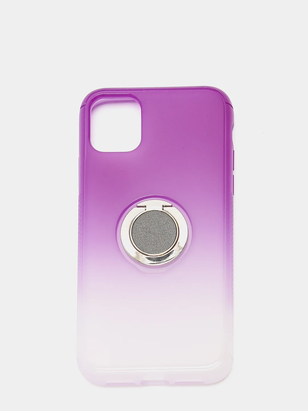 Фиолетовый термо чехол с кольцом-подставкой на iPhone 11, 11 Pro, 11 Pro Max