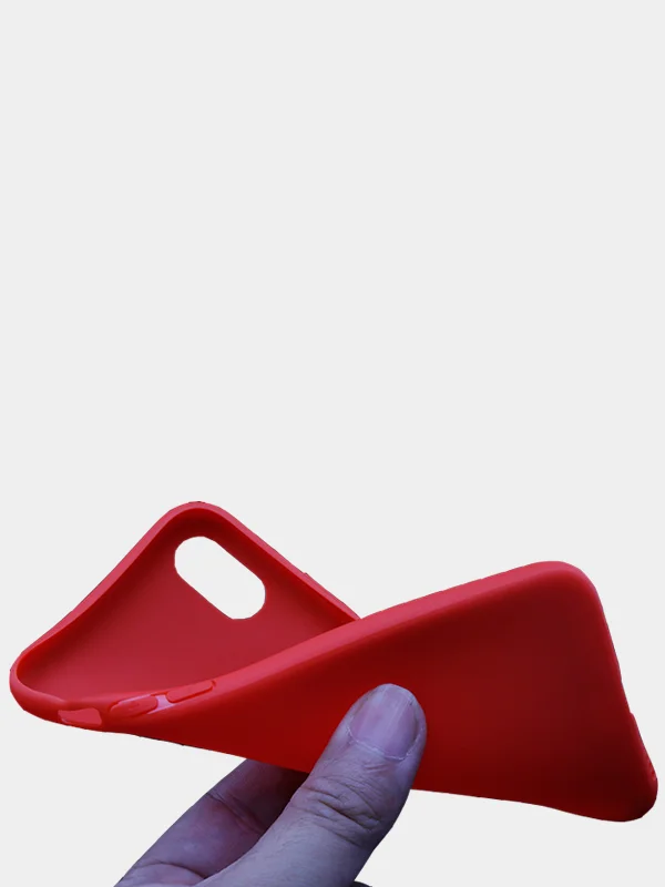 Черный силиконовый чехол iPhone 6/6S, 6/6S Plus, 7/8, 7/8 Plus, X, XS, XS Max, XR, 11, 11 Pro, 11 Pro Max