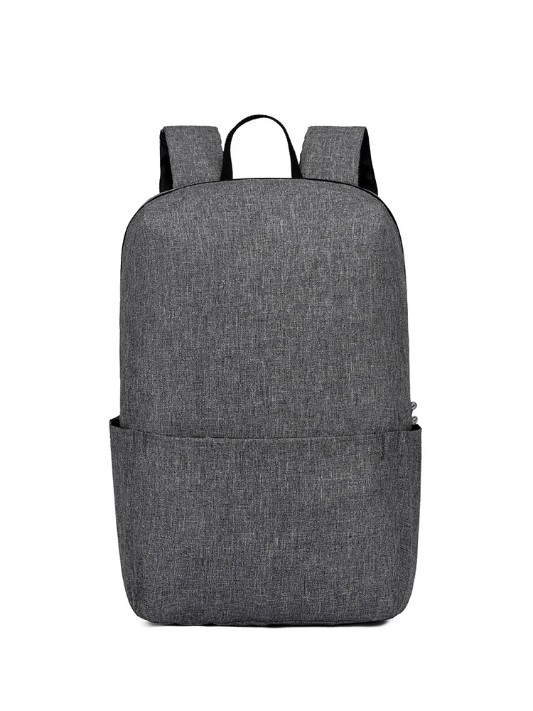 Угольный мини рюкзак "Pakkit mini" женский, сумка женская спортивная, городской, черный, 9,5 л