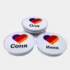 Именной попсокет, подставка для телефона