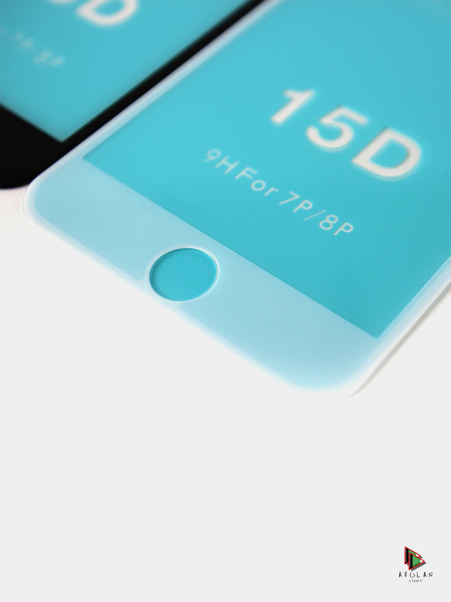Белый защитное стекло  15D  iPhone 6/7/8/7+/8+
