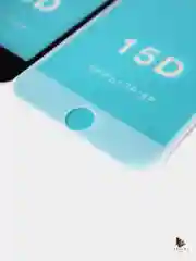 Белый защитное стекло  15D  iPhone 6/7/8/7+/8+