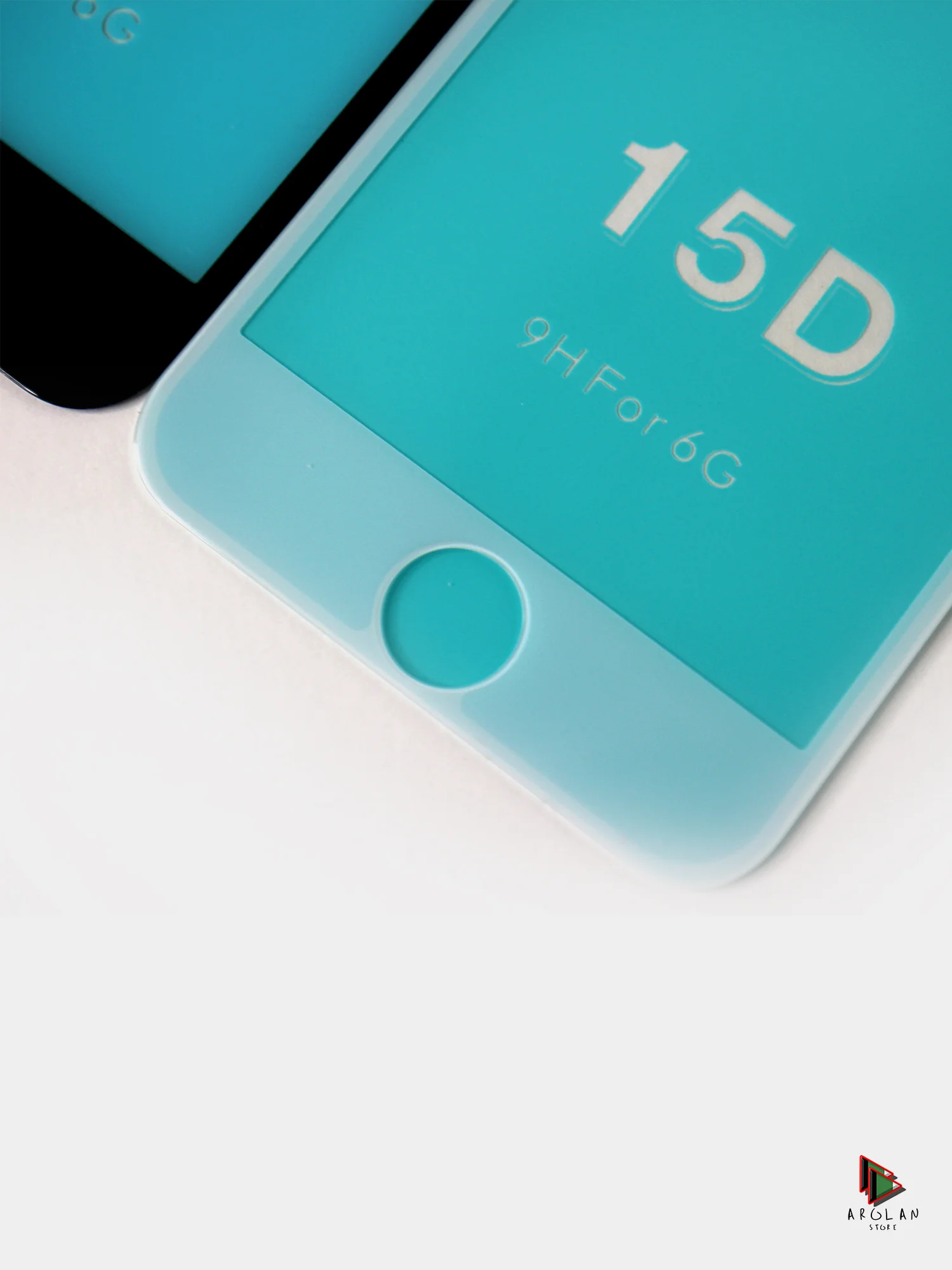 Белый защитное стекло  15D  iPhone 6/7/8/7+/8+