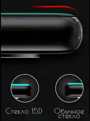 Белый защитное стекло  15D  iPhone 6/7/8/7+/8+