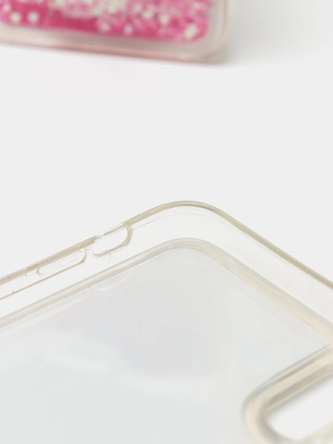 Чехол с блестками для iPhone X, XS