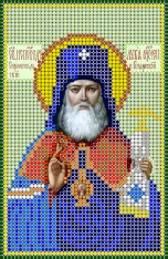 Канва, шелк, иконы для вышивания бисером, 10 х 16 см