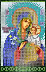 Канва, шелк, иконы для вышивания бисером, 10 х 16 см