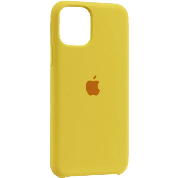 Лимонный чехол Silicone Case для iPhone 11 Pro/5.8