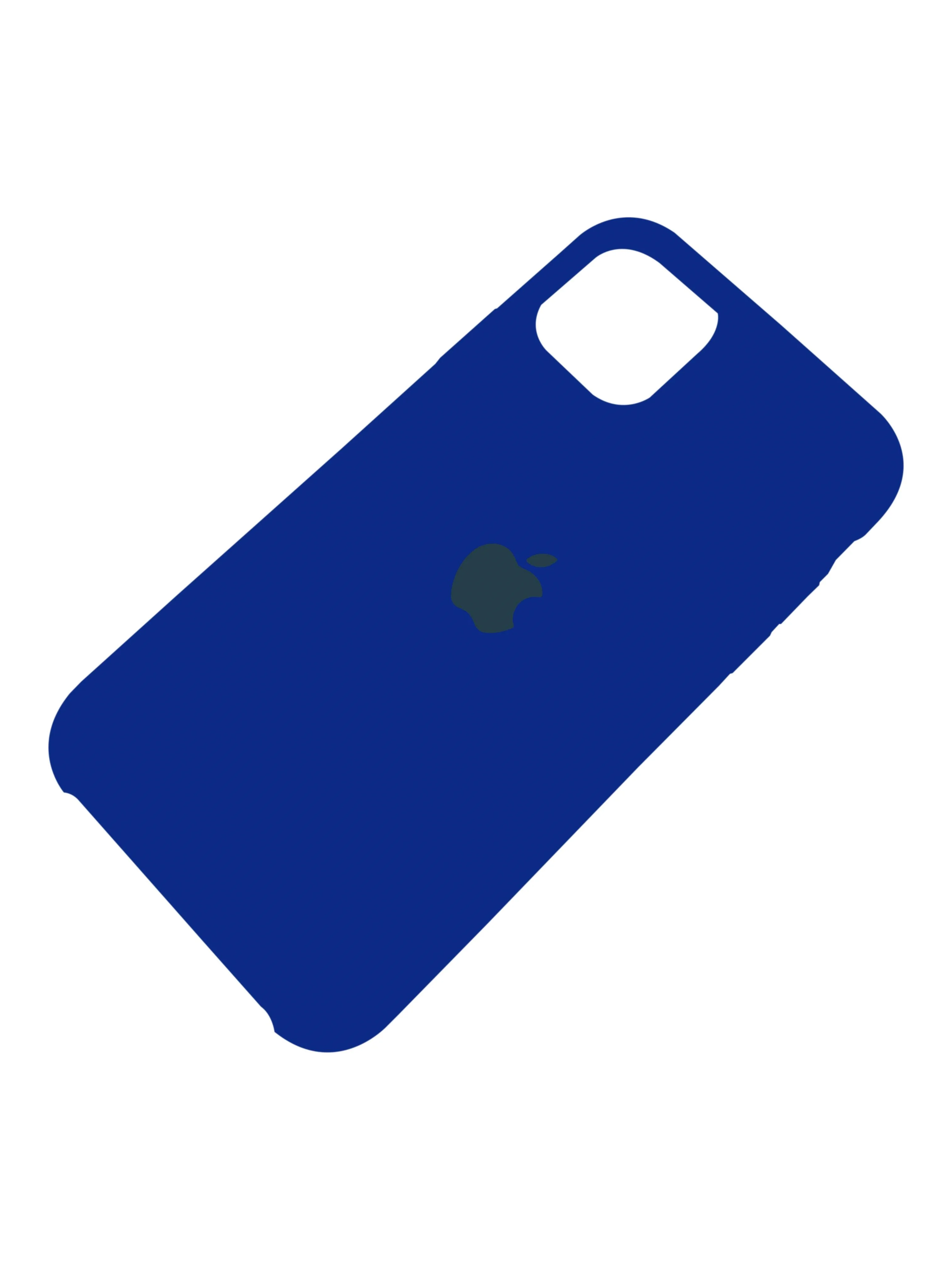 Темно-синий чехол Silicone Case для iPhone 11 Pro/5.8