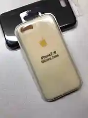 Лимонный защитный силиконовый чехол для iphone 7 iphone 8 с яблоком