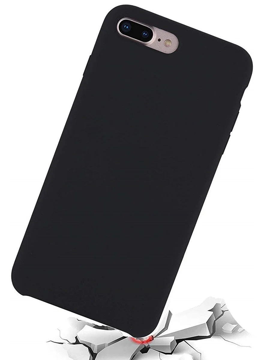 Чехол силиконовый черный для Apple Iphone 7/8/7+/8+/X/XS/11PRO/11 PRO MAX