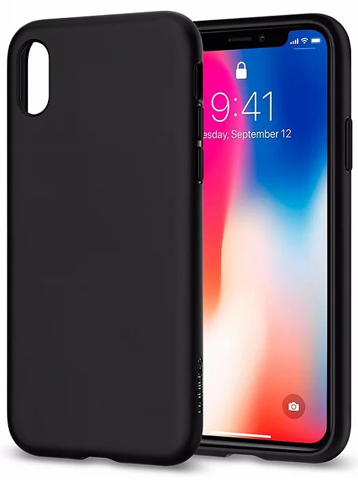 Чехол силиконовый черный для Apple Iphone 7/8/7+/8+/X/XS/11PRO/11 PRO MAX