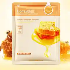 Желтый тканевая маска ROREC Natural skin care mask