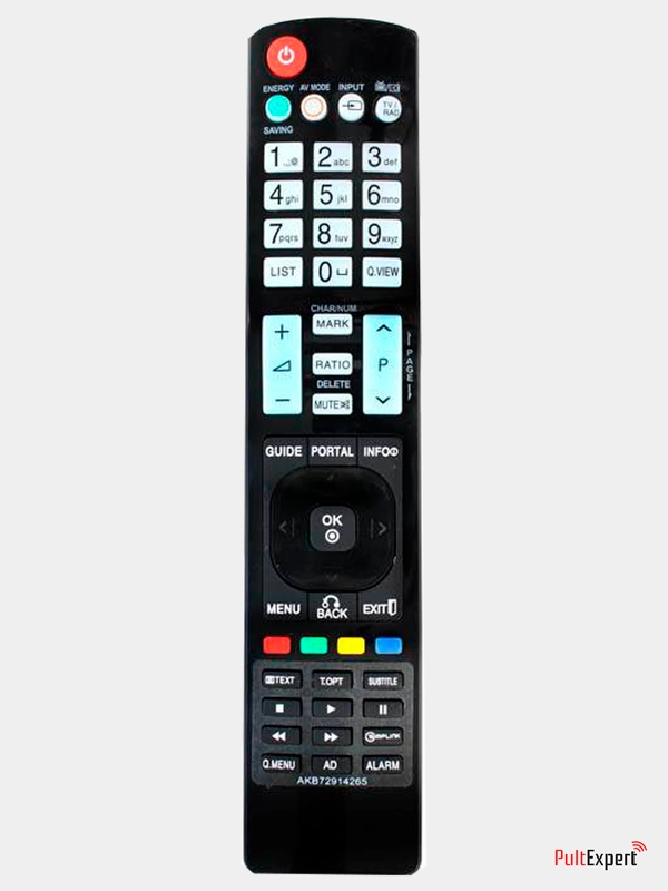 Пульт AKB72914265 для телевизора LG
