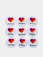 Именной попсокет, подставка для телефона