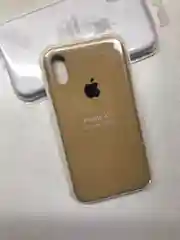 Хаки защитный силиконовый чехол для iphone X iphone 10 с яблоком