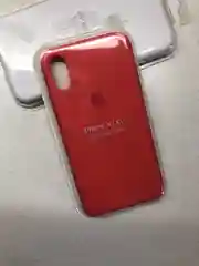 Коралловый защитный силиконовый чехол для iphone X iphone 10 с яблоком