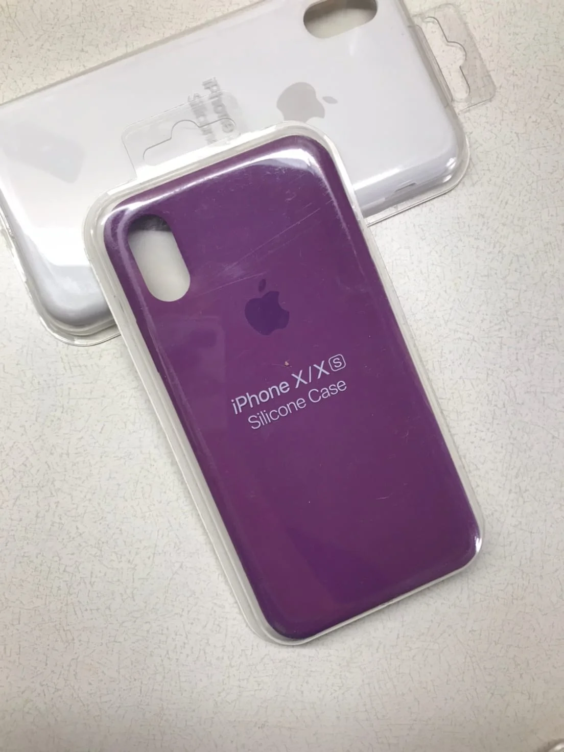 Индиго защитный силиконовый чехол для iphone X iphone 10 с яблоком