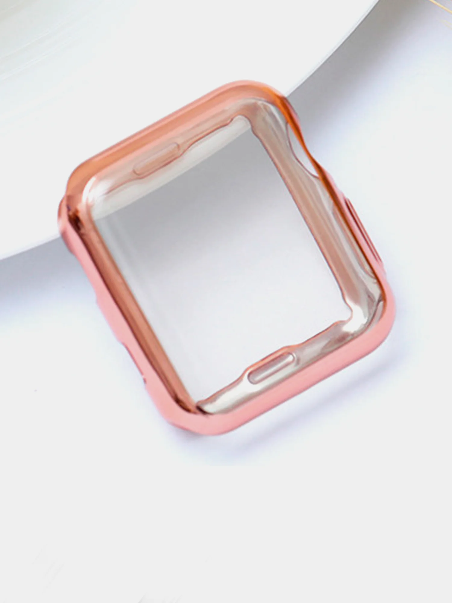 Розовый чехол для Apple Watch