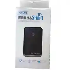 2-в-1 Bluetooth беспроводной аудио передатчик приемник