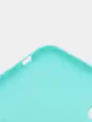 Бирюзовый силиконовый матовый чехол для iPhone XS Max