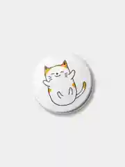 Значок "Рыжий котик", 25 мм
