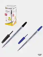 Ручка шариковая Brauberg 0.5 мм синяя / черная