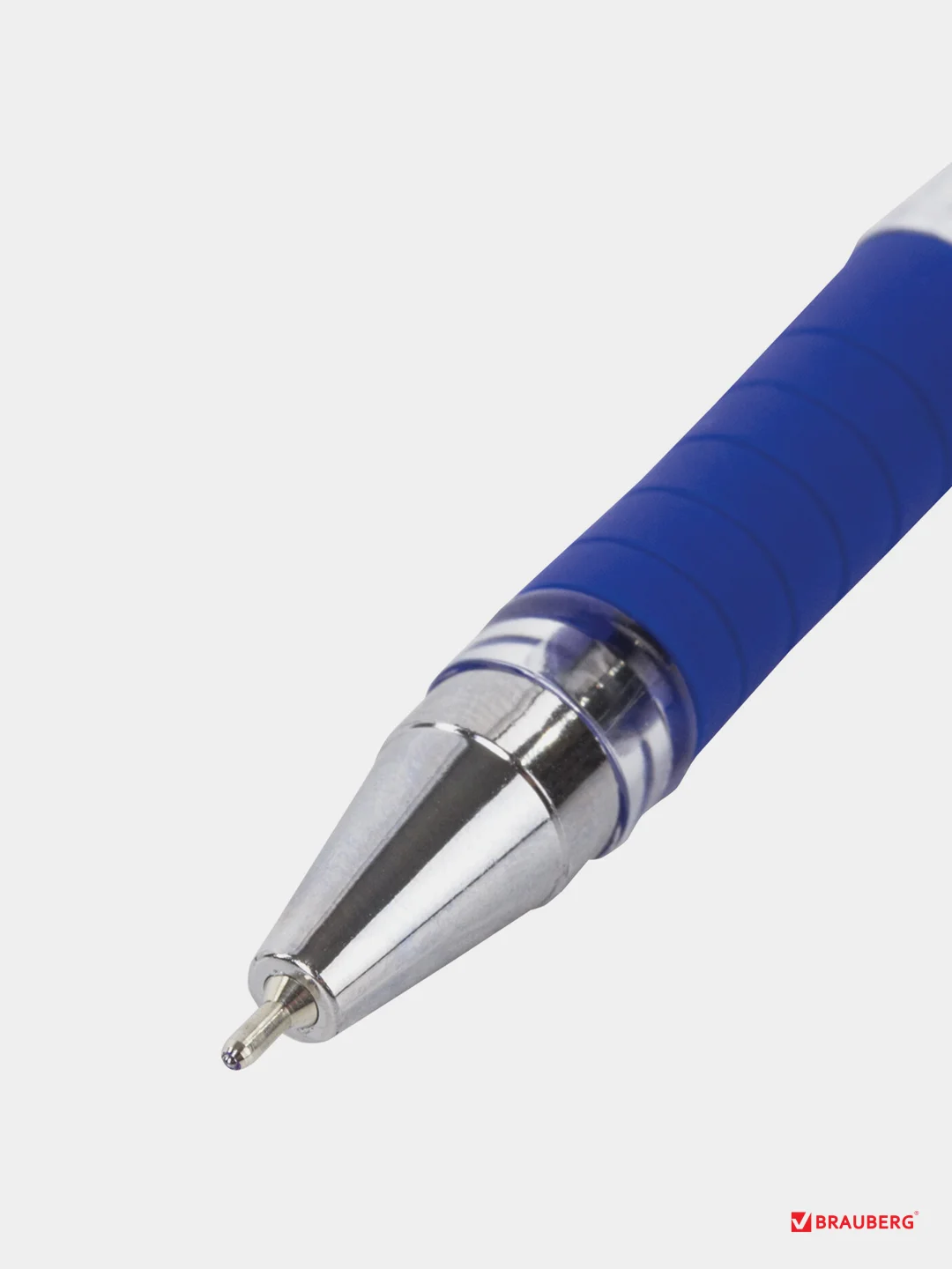 Ручка шариковая масляная с грипом BRAUBERG "Model-XL" ORIGINAL, СИНЯЯ, 2 шт., 143242