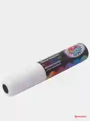 Маркер меловой BRAUBERG "POP-ART", сухостираемый, 15 мм, БЕЛЫЙ, 151537