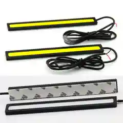 Дневные ходовые огни COB LED 2 штуки ДХО габариты, противотуманки, стоп-сигналы 17 см