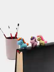 Желтый ластик "Единорог"