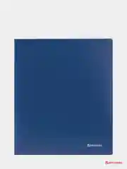 Папка на 2 кольцах BRAUBERG "Стандарт", 40 мм, синяя, до 300 листов