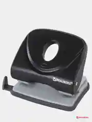 Дырокол BRAUBERG "Original", до 25 листов, черный, 222542