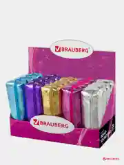 Пенал-косметичка BRAUBERG под искусственую кожу, 5 цветов, "Винтаж", 20х6х4 см