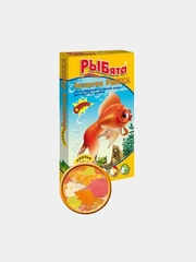 Корм для рыб, Золотая рыбка хлопья+сюрприз (10 гр.), "РЫБята"