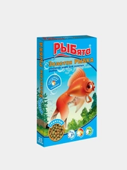 Корм для рыб, Золотая рыбка гранулы+сюрприз (25 гр.), "РЫБята"