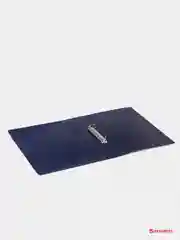 Папка на 2 кольцах BRAUBERG "Office", 25 мм, синяя, до 170 листов, 0,5 мм, 227494