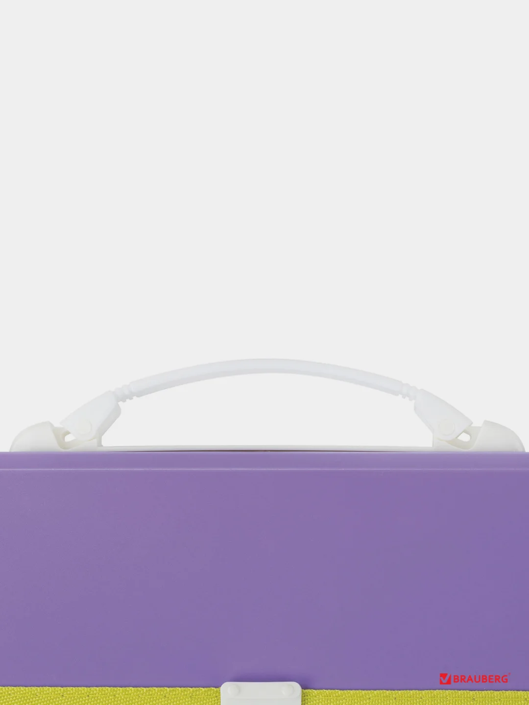 Портфель пластиковый BRAUBERG "Joy", А4, 13 отделений, фиолетовый ...