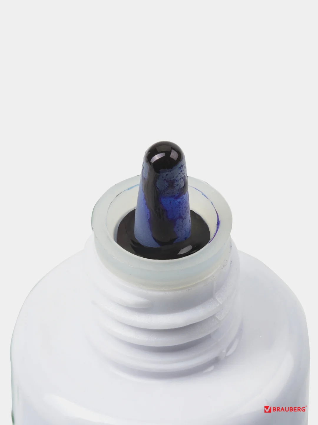 Краска штемпельная BRAUBERG PROFESSIONAL, синяя, 30 мл, на водной основе, 227981