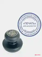 Краска штемпельная BRAUBERG PROFESSIONAL, синяя, 30 мл, на водной основе, 227981