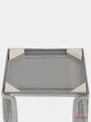 Подставка для бумажного блока BRAUBERG "Germanium" металлическая, 78*105*105 мм,