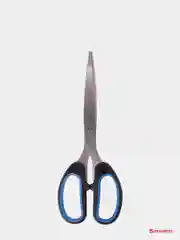 Ножницы BRAUBERG "Classic+", 185 мм, классической формы, резиновые вставки, черно-синие