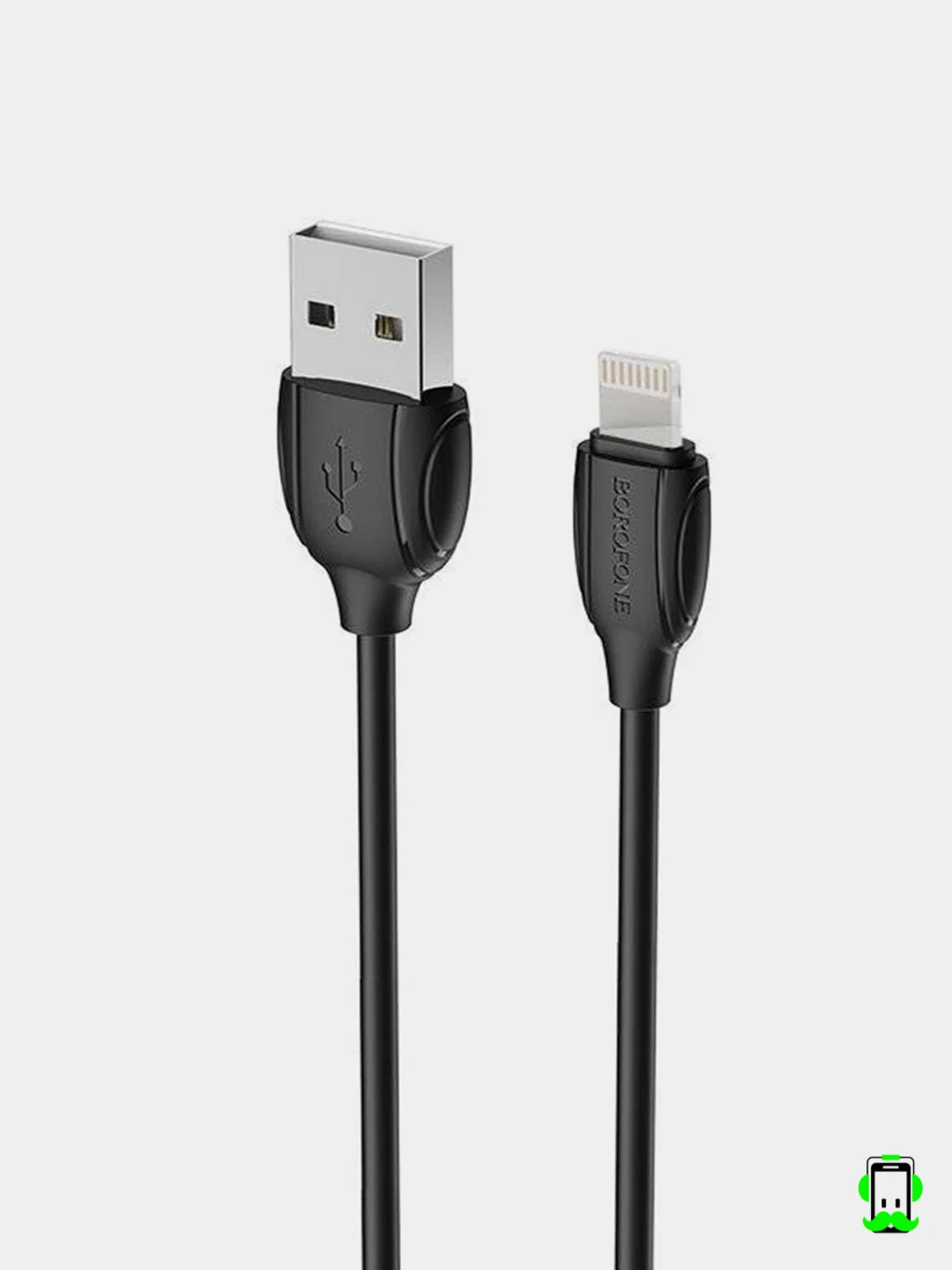 Черный кабель Borofone BX19 для iPhone, lightning