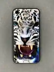 Чехол для iPhone из гибкого пластика "Волк. Барс"