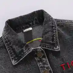Джинсовая куртка с тигром для мальчиков