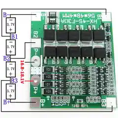 BMS 3S / 4S Балансировочная микро схема контроллер заряда на 3 / 4 аккумулятора 18650
