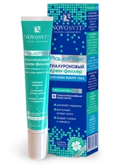 Novosvit Гиалуроновый крем-филлер "AquaFiller" для кожи вокруг глаз, 20 мл