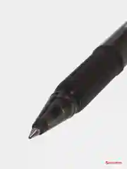 Ручка гелевая с грипом BRAUBERG "Samurai", ЧЕРНАЯ, корпус тонированный, узел 0,5 мм, линия письма 0,35 мм, 141178