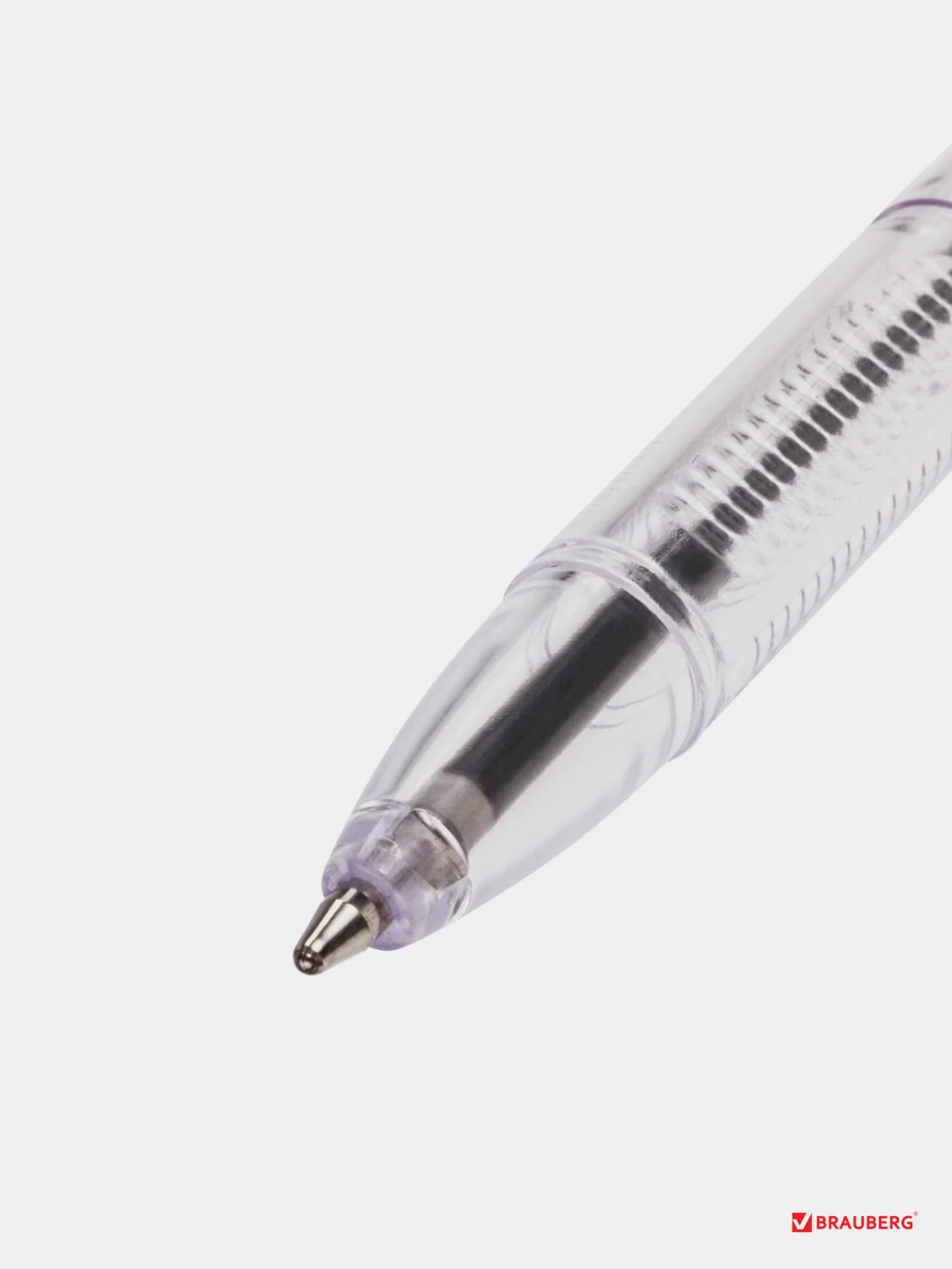 Ручка шариковая BRAUBERG "X-333", ЧЕРНАЯ, 5 шт., 142406