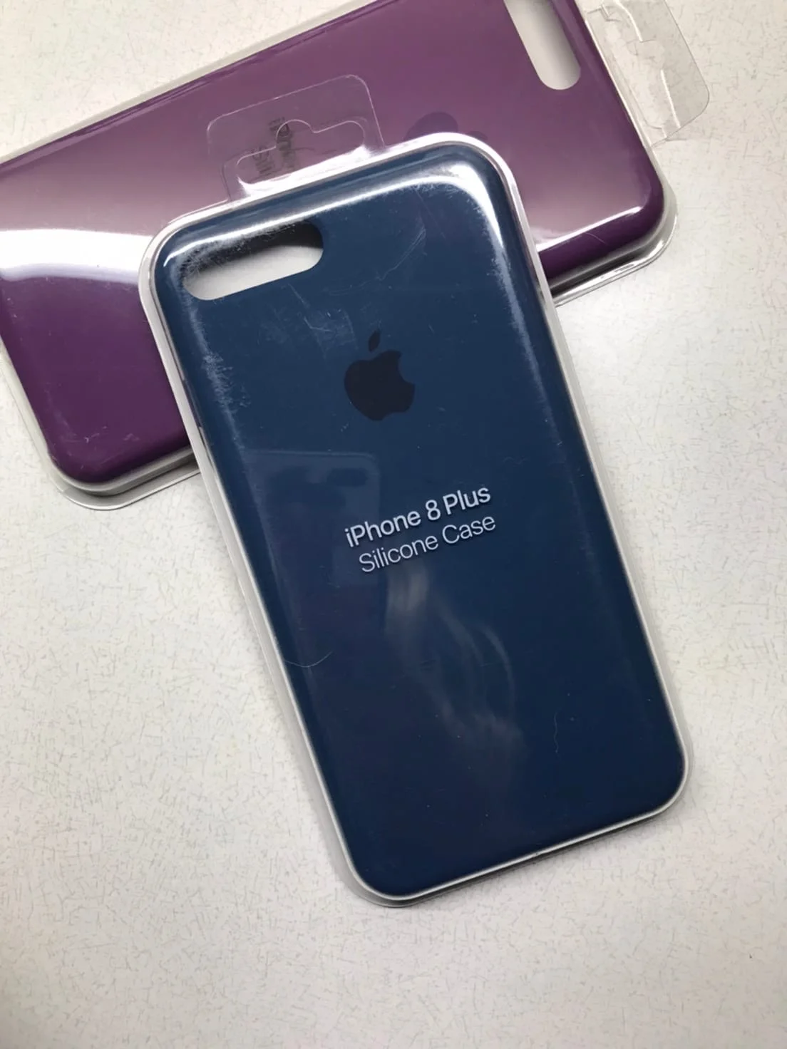 Морской защитный чехол для iPhone 7+, iPhone 8+ с яблоком